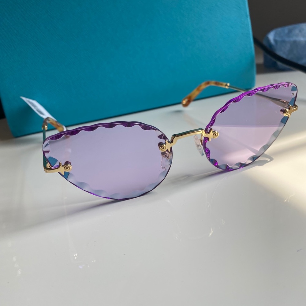 Chloe 60mm Cateye sunglasses - Picture 2 of 4